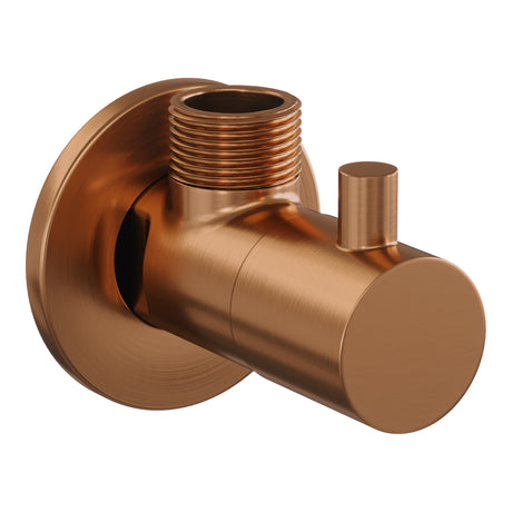 BRAUER Copper Edition hoekstopkraan koper geborsteld PVD 5-GK-316