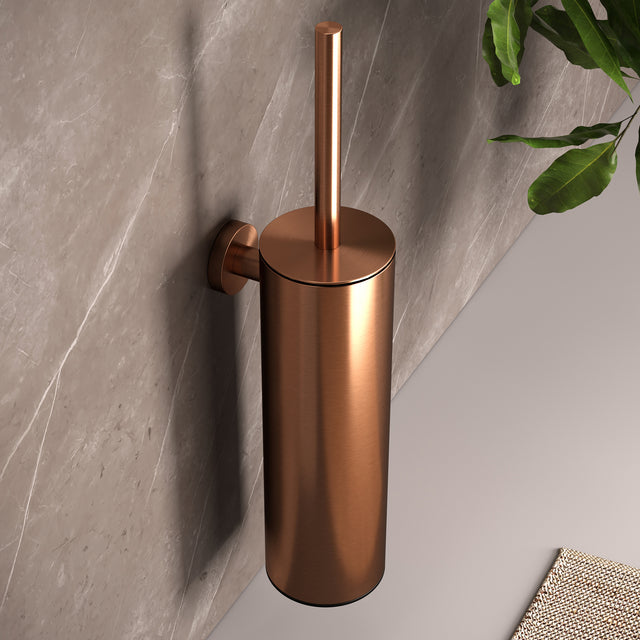 BRAUER Toiletborstelset hangend koper geborsteld PVD 5-GK-322