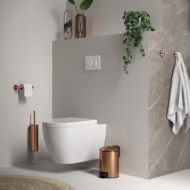 BRAUER Accessoire set 3-in-1 koper geborsteld PVD