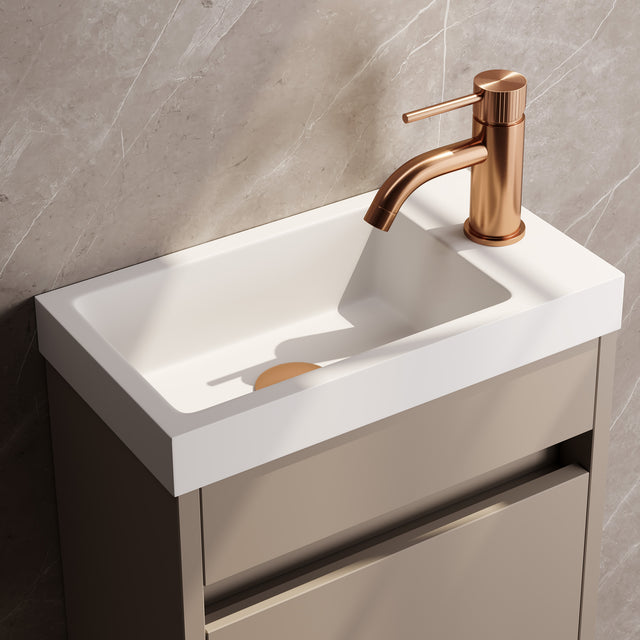BRAUER Stripe opbouw fonteinkraan koper geborsteld PVD 5-GK-465