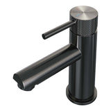 BRAUER Gunmetal Carving lage opbouw wastafelmengkraan model A gunmetal geborsteld PVD 5-GM-001-HD6