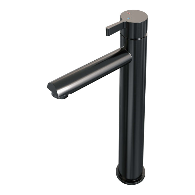 BRAUER Gunmetal Edition verhoogde opbouw wastafelmengkraan model E gunmetal geborsteld PVD