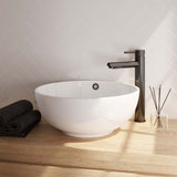 BRAUER Gunmetal Carving verhoogde opbouw wastafelmengkraan model A gunmetal geborsteld PVD 5-GM-002-HD6