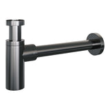 BRAUER Design sifon gunmetal geborsteld PVD 5-GM-009