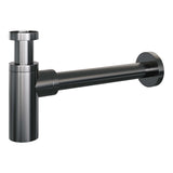BRAUER Design sifon gunmetal geborsteld PVD 5-GM-009
