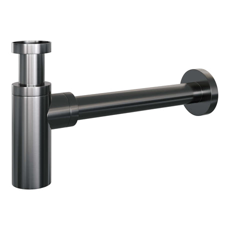 BRAUER Design sifon gunmetal geborsteld PVD 5-GM-009