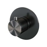 BRAUER Gunmetal Edition losse inbouwthermostaat met in- en afbouwdelen gunmetal geborsteld PVD