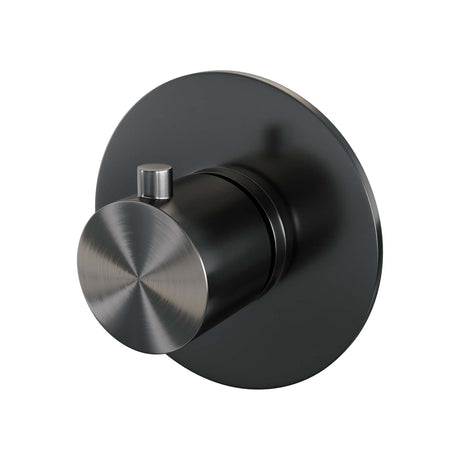 BRAUER Gunmetal Edition losse inbouwthermostaat met in- en afbouwdelen gunmetal geborsteld PVD