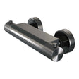 BRAUER Gunmetal Carving opbouw douche thermostaatkraan gunmetal geborsteld PVD