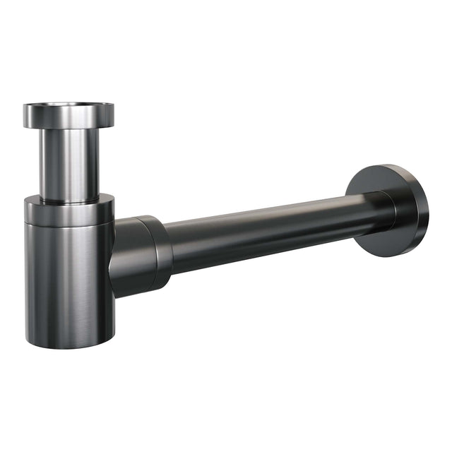 BRAUER Design sifon compact gunmetal geborsteld PVD 5-GM-147