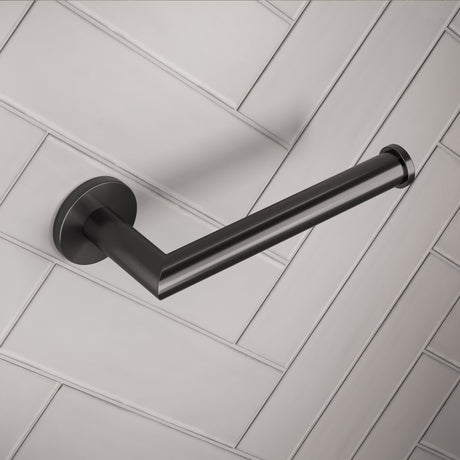 BRAUER Toiletrolhouder gunmetal geborsteld PVD 5-GM-150
