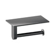BRAUER Toiletrolhouder met planchet gunmetal geborsteld PVD 5-GM-223