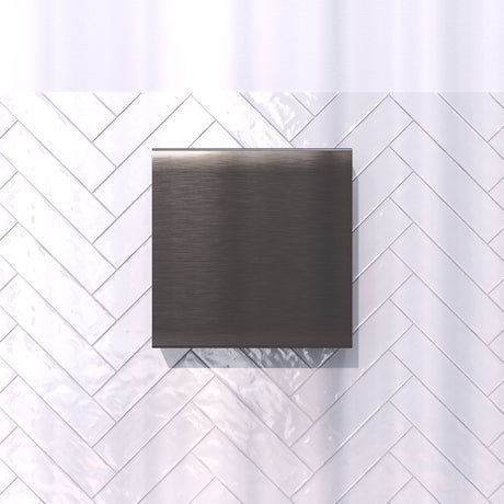 BRAUER Opbouwnis met verborgen opbergruimte gunmetal geborsteld PVD 5-GM-227