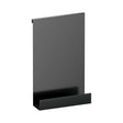 BRAUER Doucherek hangend met glasklem gunmetal geborsteld PVD 5-GM-228