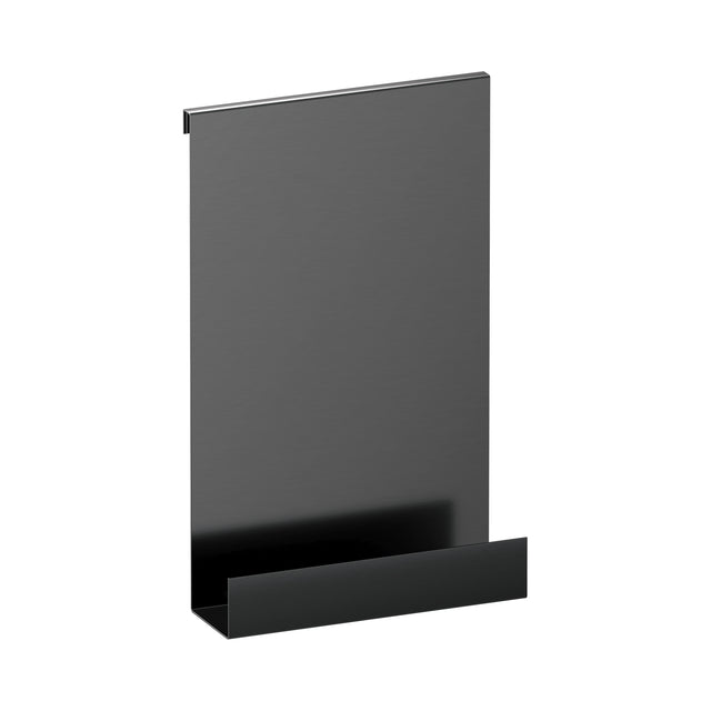 BRAUER Doucherek hangend met glasklem gunmetal geborsteld PVD 5-GM-228