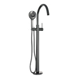 BRAUER Gunmetal Edition vrijstaande badmengkraan SET 02 met 3-standen handdouche en doucheslang gunmetal geborsteld PVD 5-GM-260