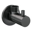 BRAUER Gunmetal Edition hoekstopkraan compleet met slang gunmetal geborsteld PVD 5-GM-315