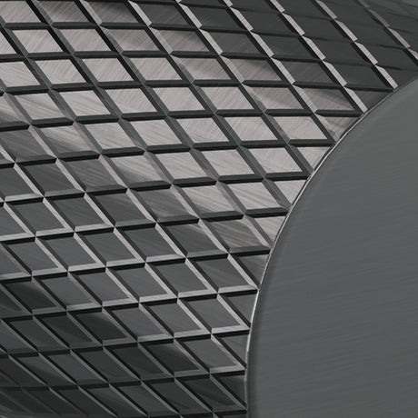 BRAUER Gunmetal Carving hoekstopkraan gunmetal geborsteld PVD 5-GM-318