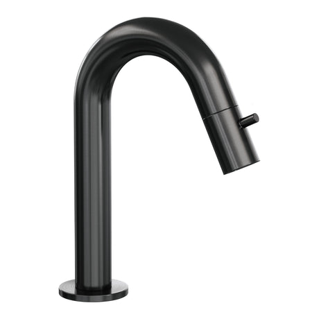 BRAUER Gunmetal Edition opbouw fonteinkraan met gebogen uitloop gunmetal geborsteld PVD 5-GM-320