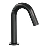 BRAUER Gunmetal Carving opbouw fonteinkraan met gebogen uitloop gunmetal geborsteld PVD 5-GM-321