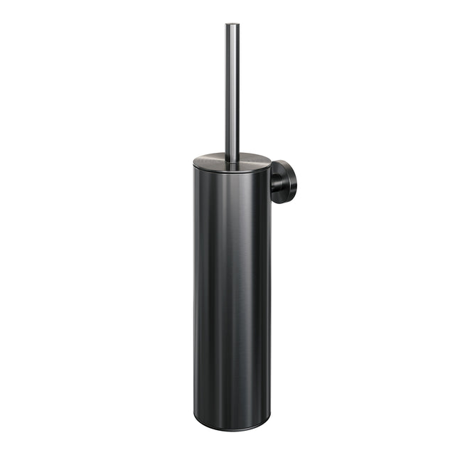 BRAUER Toiletborstelset hangend gunmetal geborsteld PVD 5-GM-322
