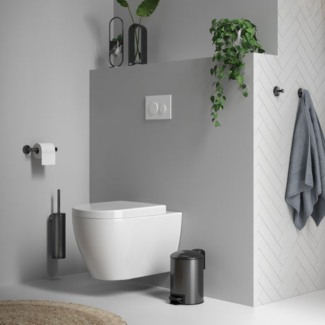 BRAUER Accessoire set 3-in-1 gunmetal geborsteld PVD 5-GM-323