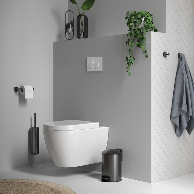 BRAUER Accessoire set 3-in-1 gunmetal geborsteld PVD 5-GM-323
