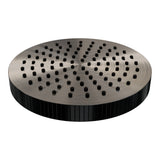 BRAUER Stripe thermostatische inbouw regendouche SET 08 met 25 cm douchekop en gebogen muurarm en staaf handdouche en doucheslang en geïntegreerde glijstang gunmetal geborsteld PVD 5-GM-379