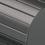 BRAUER Stripe hoekstopkraan compleet met slang gunmetal geborsteld PVD 5-GM-462