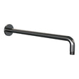 BRAUER Muurarm gebogen gunmetal geborsteld PVD 5-GM-5504