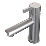 BRAUER Brushed Edition lage opbouw wastafelmengkraan model E RVS geborsteld PVD