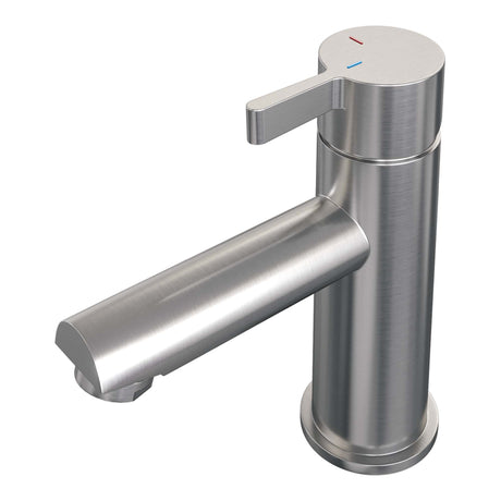 BRAUER Brushed Edition lage opbouw wastafelmengkraan model E RVS geborsteld PVD