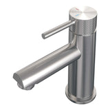 BRAUER Brushed Carving lage opbouw wastafelmengkraan model A RVS geborsteld PVD 5-NG-001-HD6