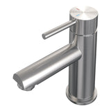 BRAUER Stripe lage opbouw wastafelmengkraan model A RVS-kleurig geborsteld PVD 5-NG-001-HD7