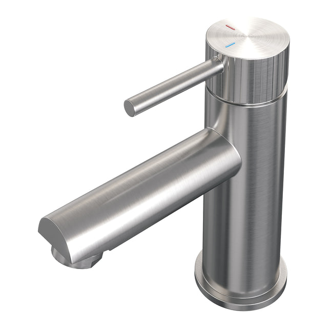 BRAUER Stripe lage opbouw wastafelmengkraan model A RVS-kleurig geborsteld PVD 5-NG-001-HD7