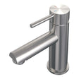 BRAUER Brushed Carving lage opbouw wastafelmengkraan model A RVS geborsteld PVD