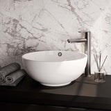 BRAUER Brushed Edition verhoogde opbouw wastafelmengkraan model C RVS geborsteld PVD