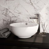 BRAUER Brushed Carving verhoogde opbouw wastafelmengkraan model A RVS geborsteld PVD 5-NG-002-HD6
