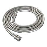 BRAUER Brushed Carving opbouw baddouche thermostaatkraan SET 02 met glijstang en 3-standen handdouche en doucheslang RVS geborsteld PVD