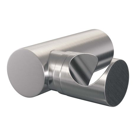 BRAUER Brushed Carving opbouw baddouche thermostaatkraan SET 04 met wandhouder en 3-standen handdouche en doucheslang RVS geborsteld PVD