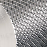 BRAUER Brushed Carving 3-weg inbouwthermostaat met in- en afbouwdelen RVS geborsteld PVD