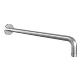 BRAUER Brushed Carving thermostatische inbouw regendouche 3-weg omstelling SET 46 met 30 cm douchekop en gebogen muurarm en 3-standen handdouche en doucheslang en geïntegreerde glijstang RVS geborsteld PVD