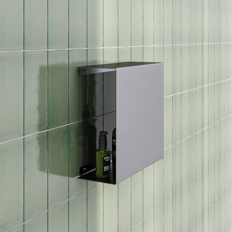 BRAUER Opbouwnis met verborgen opbergruimte RVS geborsteld PVD 5-NG-227