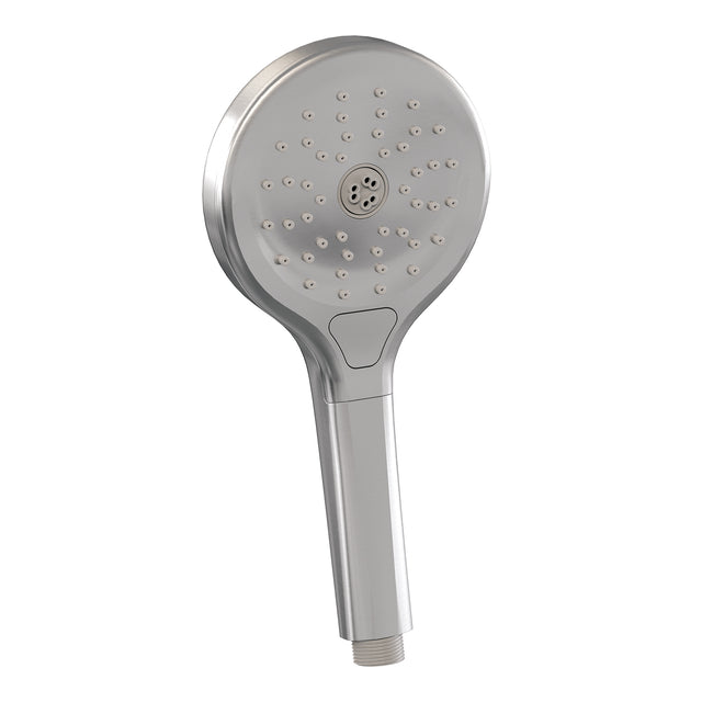 BRAUER Brushed Carving opbouw douche thermostaatkraan SET 02 met glijstang en 3-standen handdouche en doucheslang RVS geborsteld PVD 5-NG-250