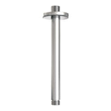 BRAUER Brushed Carving thermostatische inbouw regendouche 3-weg rond SET 77 met 20 cm douchekop en plafondarm en staaf handdouche en doucheslang en wandaansluitbocht RVS geborsteld PVD 5-NG-295