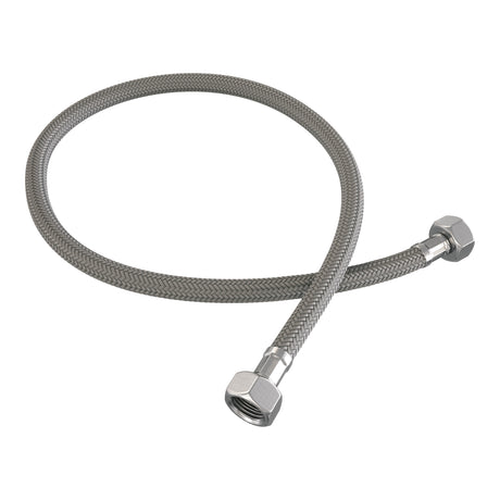 BRAUER Brushed Carving hoekstopkraan compleet met slang RVS geborsteld PVD 5-NG-317
