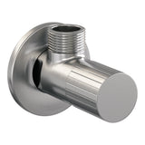 BRAUER Stripe hoekstopkraan compleet met slang RVS-kleurig geborsteld PVD 5-NG-462