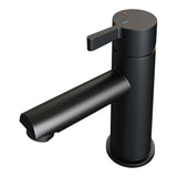 BRAUER Black Edition lage opbouw wastafelmengkraan model E mat zwart