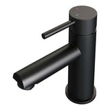BRAUER Black Carving lage opbouw wastafelmengkraan model A mat zwart 5-S-001-HD6