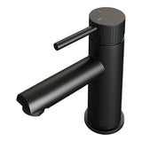 BRAUER Stripe lage opbouw wastafelmengkraan model A mat zwart 5-S-001-HD7